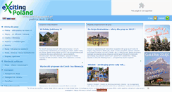 Desktop Screenshot of excitingpoland.pl